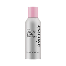 EVA·NYC front packaging showing silver glitter can and branding for easy ID
