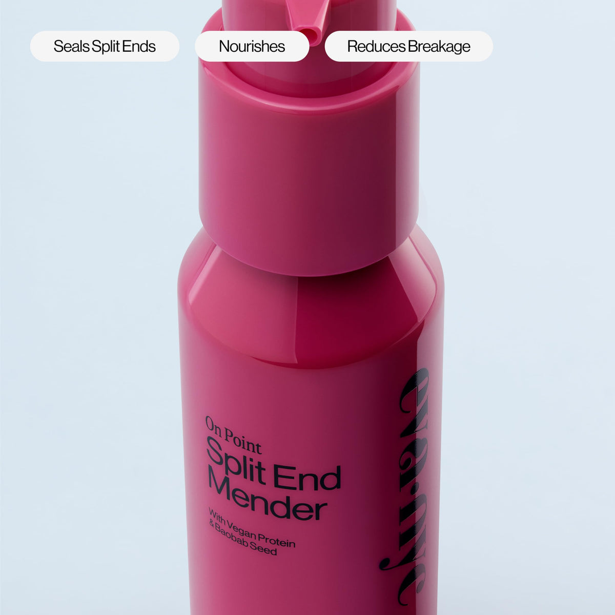EVA·NYC travel bottle inside toiletry bag for on-the-go repair benefit