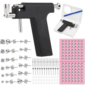 Evatage front packaging showing complete piercing kit and storage box benefits