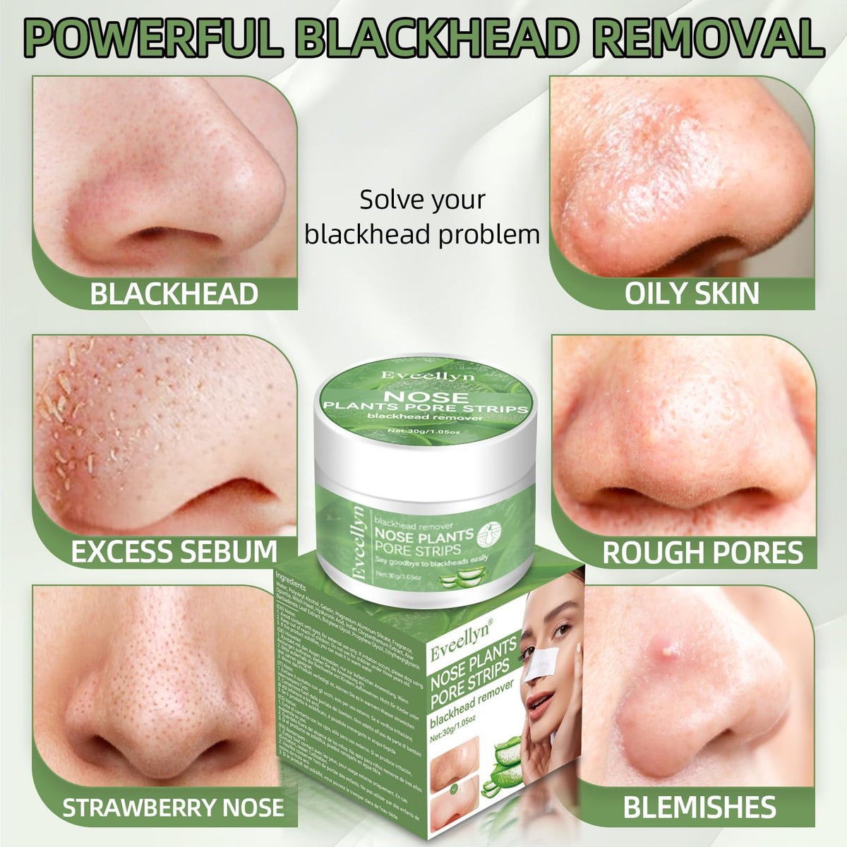 Eveellyn in bathroom routine setting demonstrating easy at-home pore care