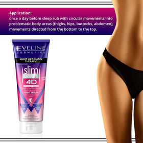 EVELINE COSMETICS label with Polish instructions for user clarity