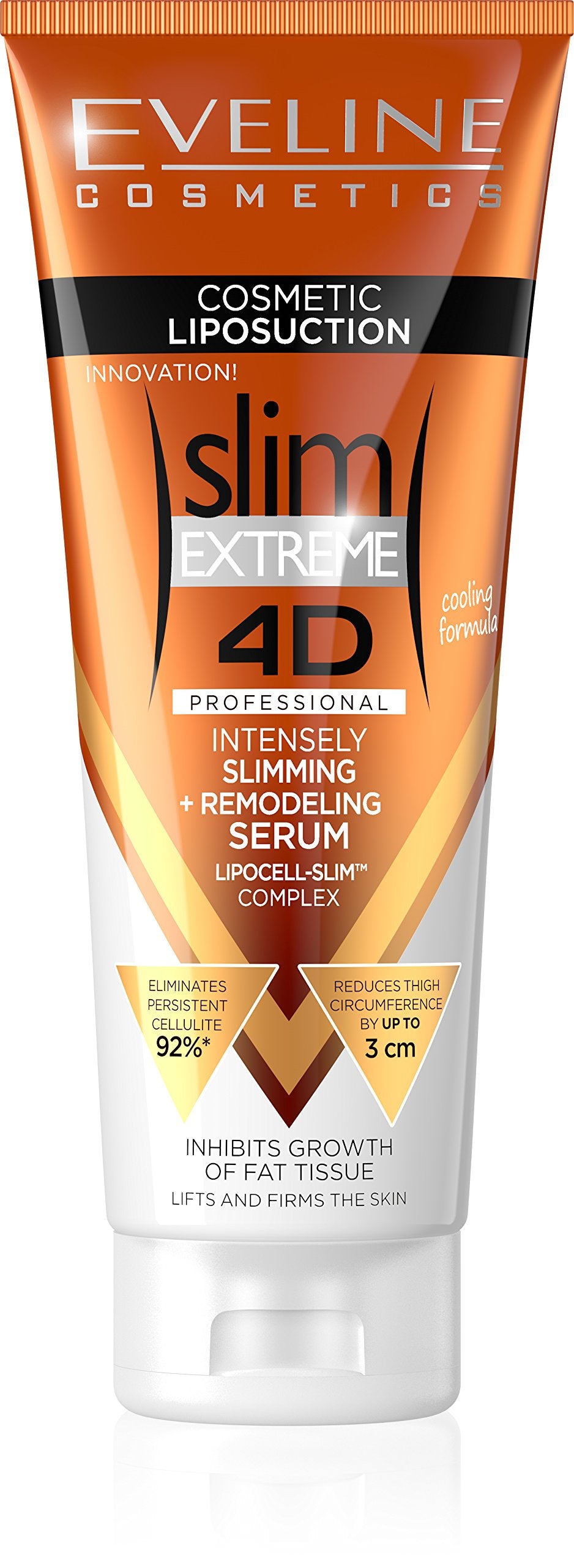EVELINE COSMETICS front packaging showing product benefits and size