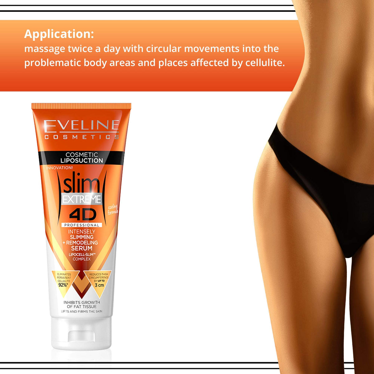 EVELINE COSMETICS lifestyle bathroom vanity scene suggesting daily routine