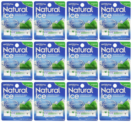 Ever Ready First Aid Natural Ice front packaging showing 12 tubes and branding benefit
