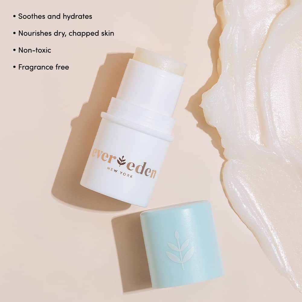 Evereden applied to infant lips showing gentle soothing benefit