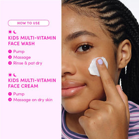 Evereden Barbie face wash creating a gentle lather during use benefit