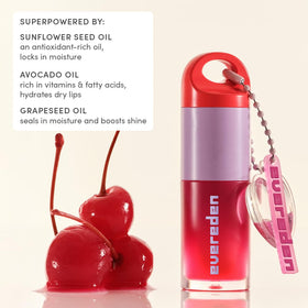 Evereden child applying gloss showing safe, playful use for kids