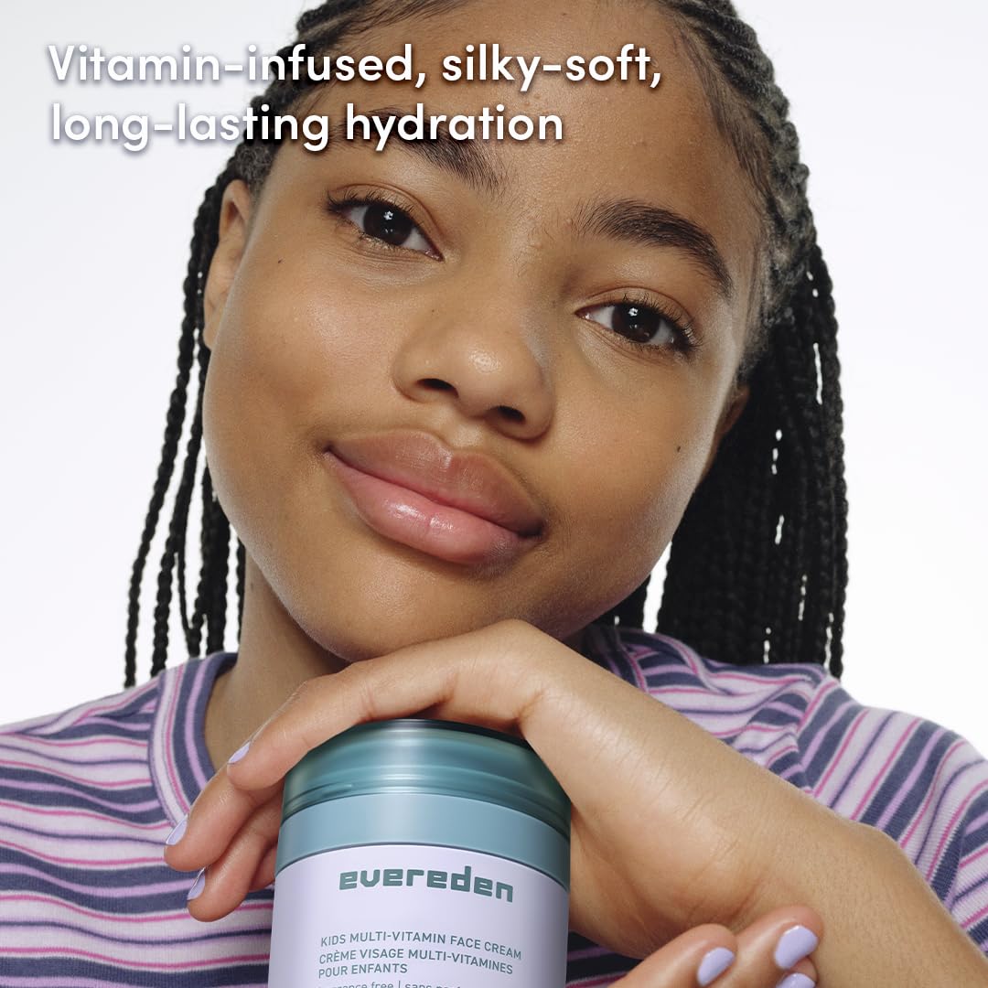 Evereden child applying cream outdoors showing protection and easy daily use