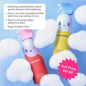 Evereden citrus bottle close-up showing label and mild scent suited for sensitive children's skin