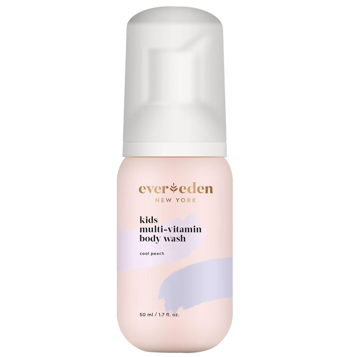 Evereden front packaging showing 1.69 fl oz travel size and gentle formula