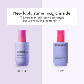 Evereden curly hair before and after for improved manageability