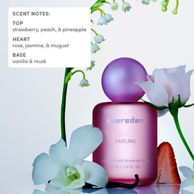 Evereden Darling bottle in hand to show size and easy portability benefit