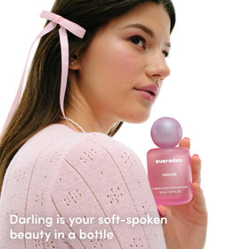 Evereden Darling ingredients label showing clean formula for sensitive skin