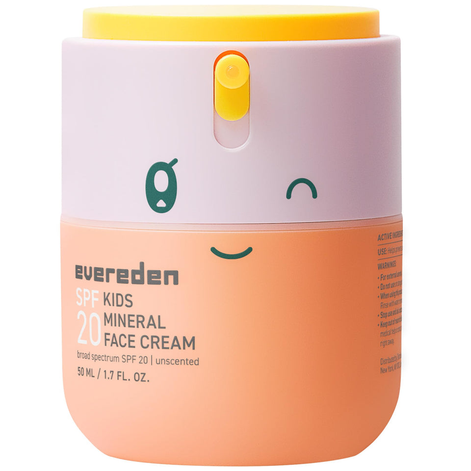 Evereden front packaging showing SPF 20 benefits for daily protection