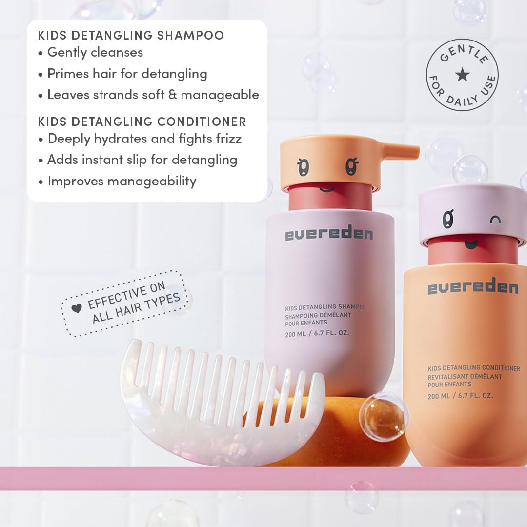 Evereden face wash pump close-up showing gentle cleanser texture and quick rinsing benefit