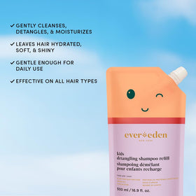 Evereden kids using products in bathroom showing calm bath time benefit