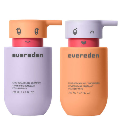 Evereden front packaging showing gentle kids haircare benefits