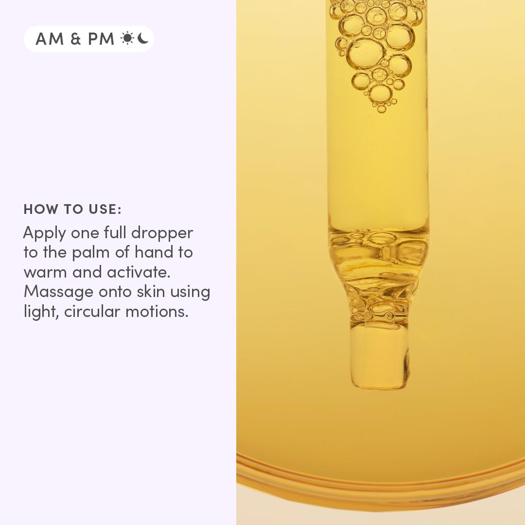 Evereden application on belly illustrating gentle massage and hydration