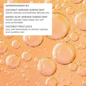 Evereden ingredient bottle with vitamin C highlighting skin nourishment benefit
