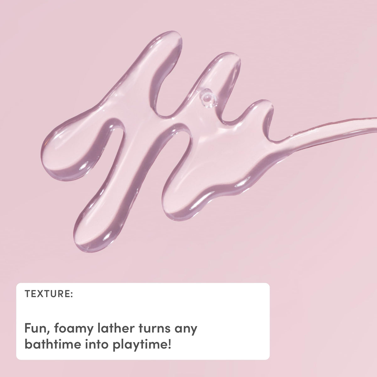 Evereden foamy lather in shower showcasing effective quick-clean benefit