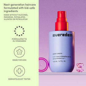 Evereden product label displaying key clean ingredients