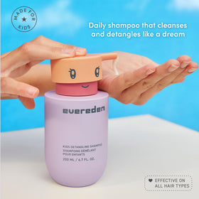Evereden label close-up highlighting dermatologist-tested and EWG verification benefits