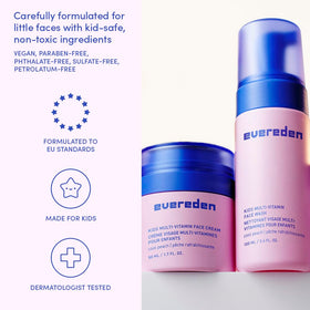 Evereden product held by toddler hand to show size and scale