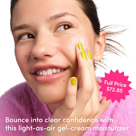 Evereden cleanser pump close-up highlighting gentle cleansing action