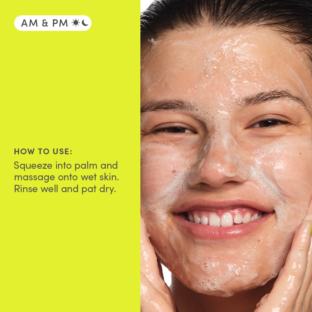 Evereden teens using cleanser in bathroom showing approachable skincare habit