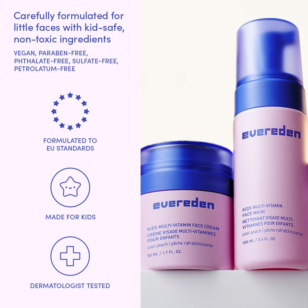 Evereden cream spread on skin showing lightweight texture and hydration