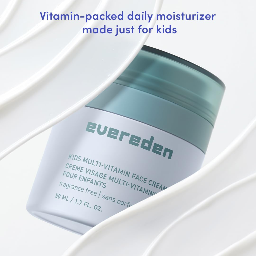 Evereden tube next to common items showing 1.7 oz size for portability