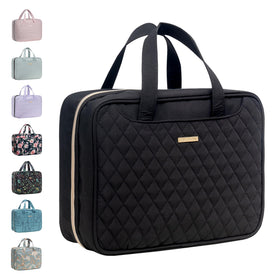 Everfun front view closed showing compact travel-ready organizer