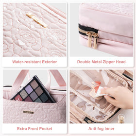 Everfun on bathroom vanity showcasing stylish look and organized readiness