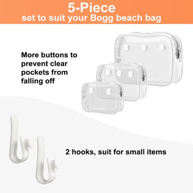 Everfunny large pouch holding bottles to show protective storage and easy visibility