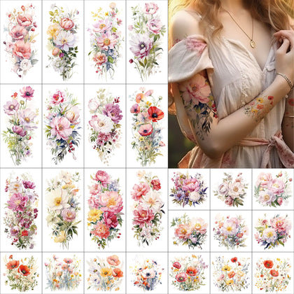 Everjoy front packaging showing floral sleeve sheets and vibrant watercolor designs for easy styling