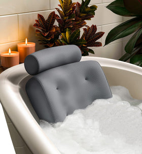 Everlasting Comfort front view showing plush pillow and contour support