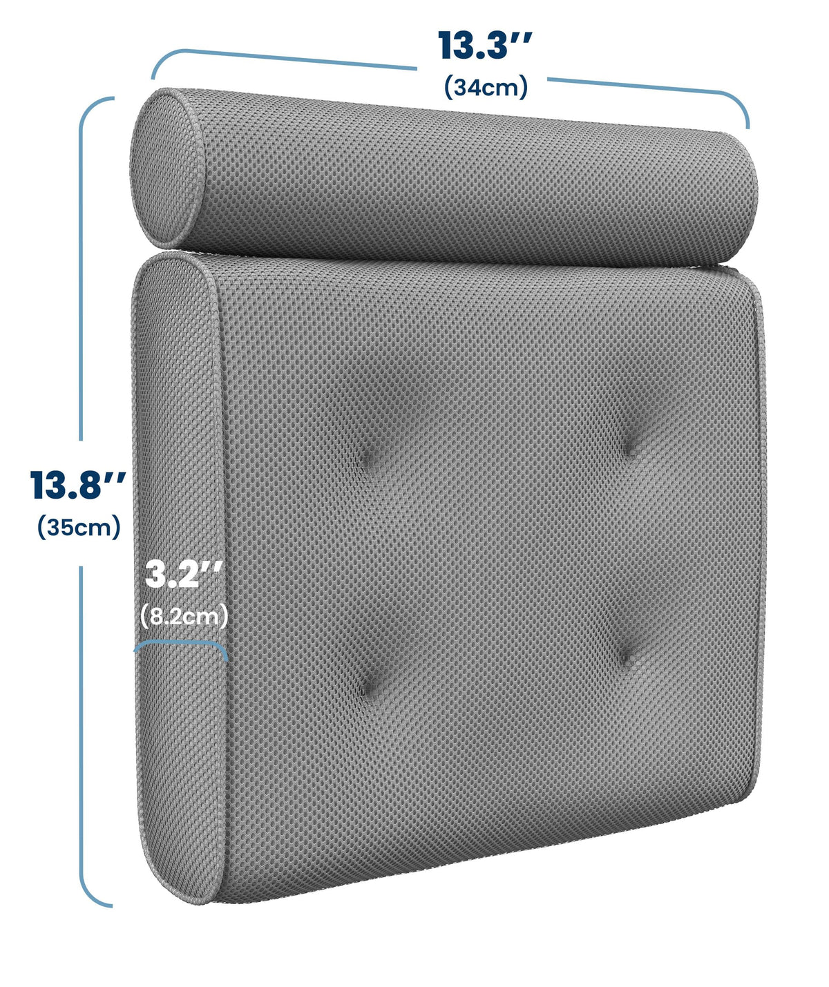 Everlasting Comfort pillow styled in bathroom for spa-like ambiance