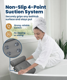 Everlasting Comfort suction cups detail for secure non-slip hold