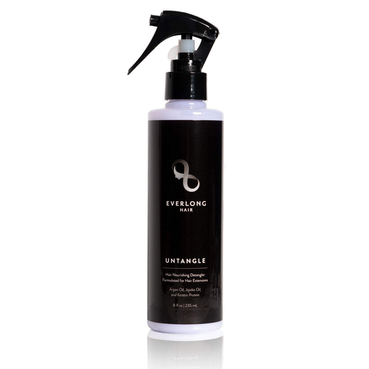 everlong front packaging showing label and benefit of detangling