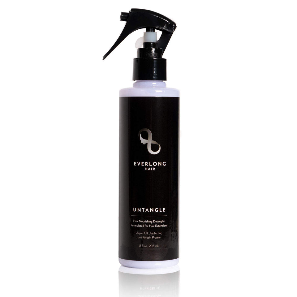 everlong front packaging showing label and benefit of detangling
