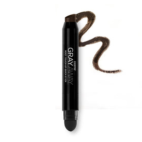 EVERPRO applied along hair part to hide regrowth, instant natural blend benefit