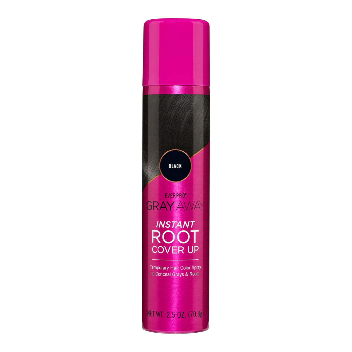 EVERPRO front packaging showing compact 2.5oz spray for quick root touch-ups