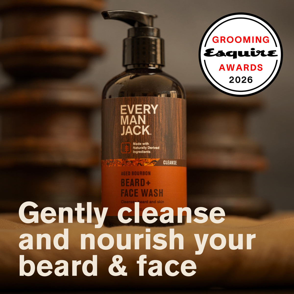 Every Man Jack back label with ingredients and usage directions highlighted