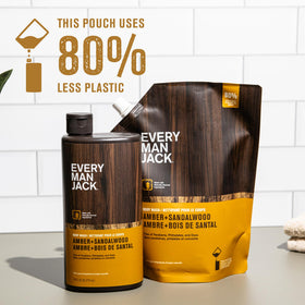 Every Man Jack close-up lather texture demonstrating gentle hydrating clean