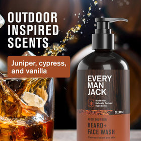 Every Man Jack beard butter open jar showing creamy texture for hydration