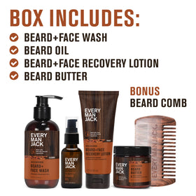 Every Man Jack beard oil dropper delivering conditioning and shine