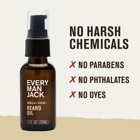 Every Man Jack natural ingredients visual with argan and borage highlighting nourishment