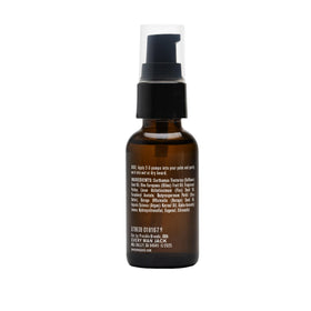Every Man Jack oil tucked in travel pouch showing portability and convenience