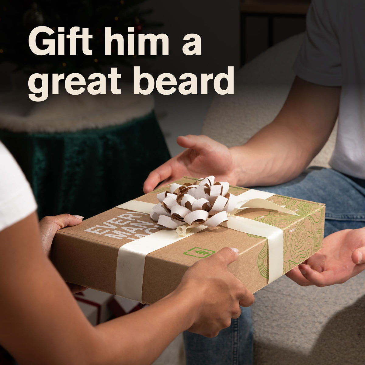 Every Man Jack beard wash pump close-up showing gentle cleansing benefit