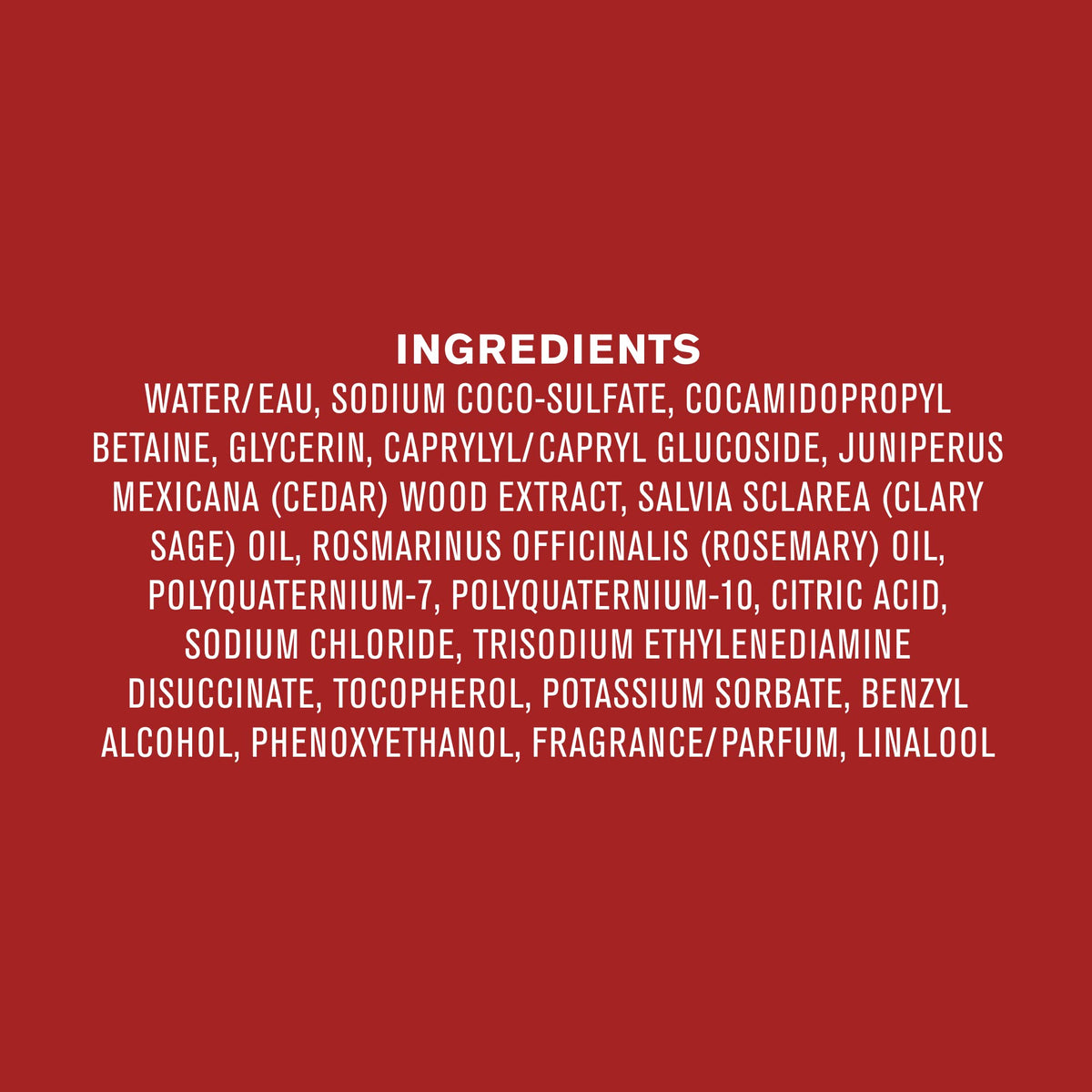 Every Man Jack cedar and red sage ingredients still life showing natural aroma